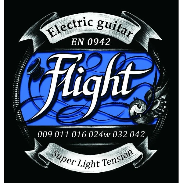 Струны для электрогитары Flight EN0942 9-42