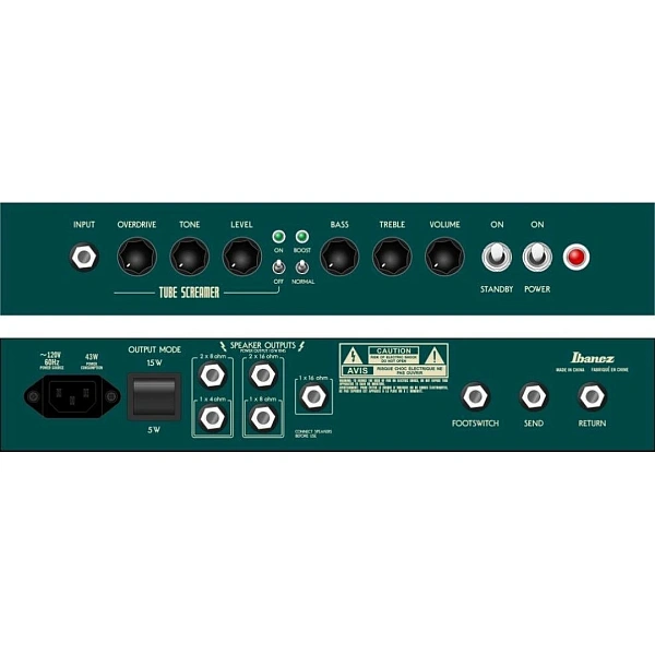 Комбоусилитель Ibanez TSA15 Tube Screamer