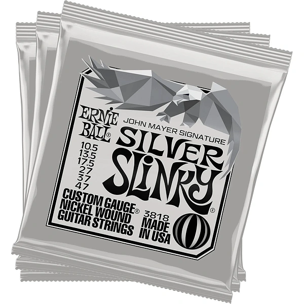 Струны для электрогитары Ernie Ball 3818 John Mayer 10.5-47 3 Pack