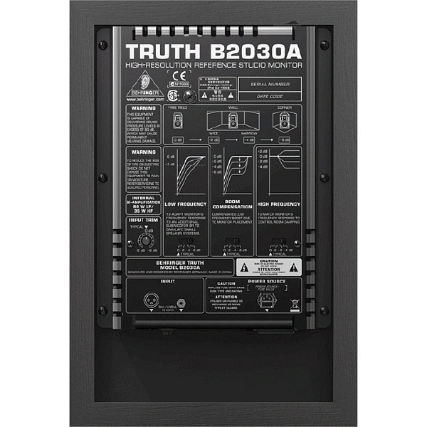 Студийный монитор Behringer B2030A