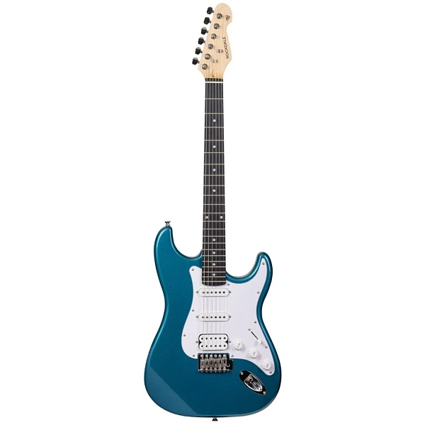 Электрогитара Rockdale Stars HSS Tidal Blue Metallic