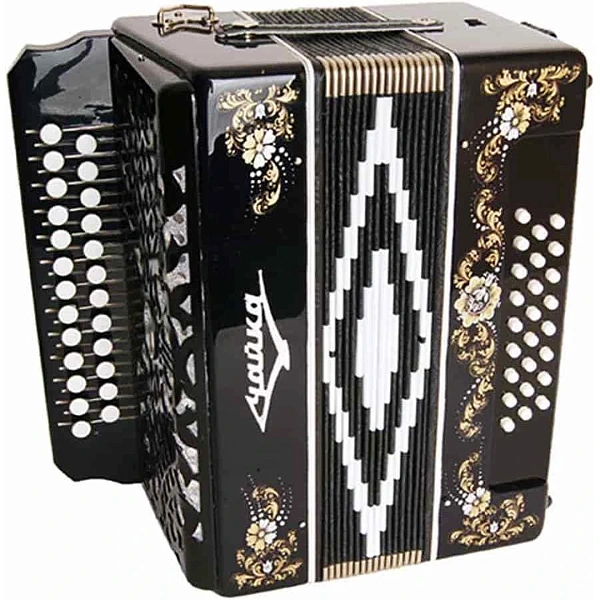 Гармонь Шуйская S6XL-A-BLACK 25х25-II