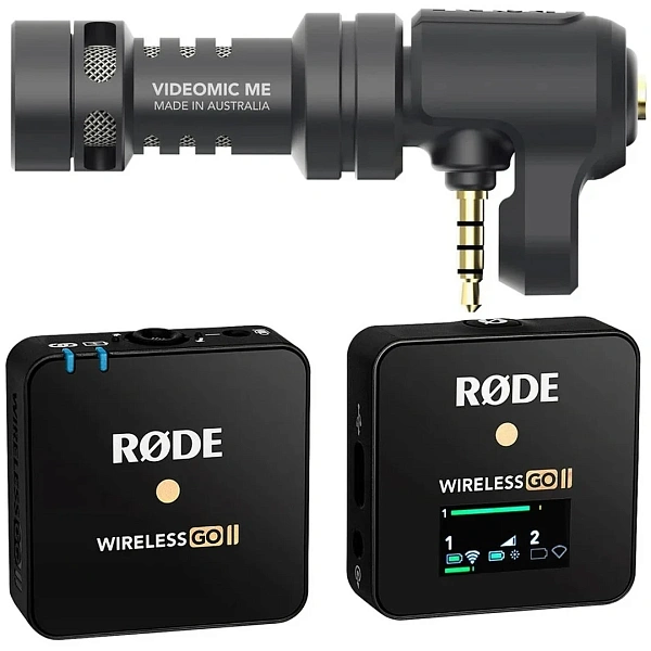 Радиосистема Rode Wireless GO II Single + VideoMic ME