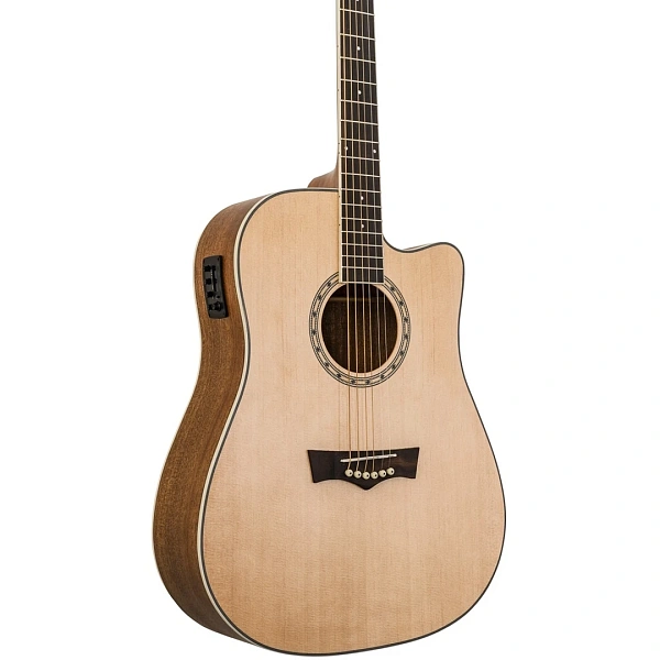 Электроакустическая гитара Peavey DW-2 CE Solid Top Cutaway w/Case