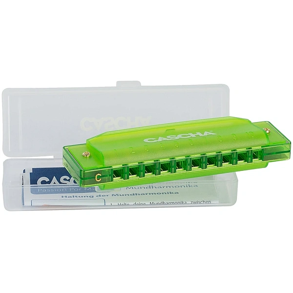 Губная гармошка Cascha HH 2274 Fun Blues C Green