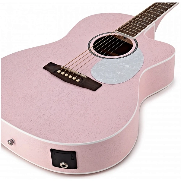 Электроакустическая гитара Cort Jade Classic Pastel Pink Open Pore w/bag