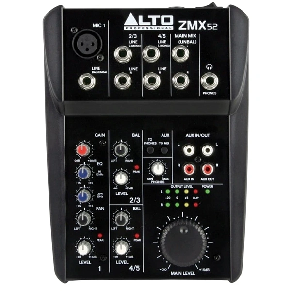 Микшерный пульт Alto ZMX52