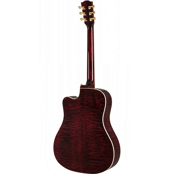 Электроакустическая гитара Gibson Hummingbird Chroma 2019 Black Cherry