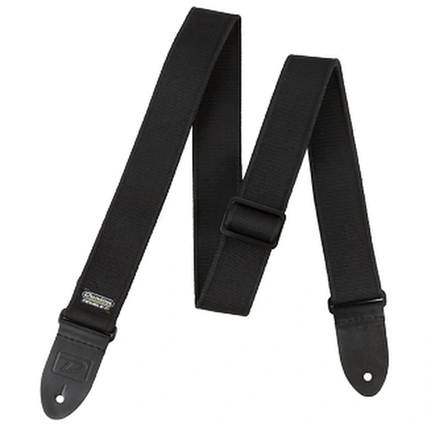 Ремень для гитары Dunlop D38-09BK Solid Black