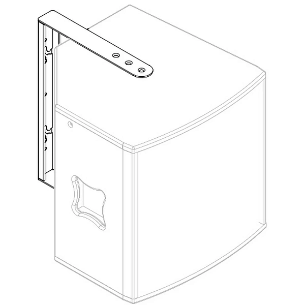 Держатель для акустической системы DS Proaudio CX 112,115 U-bracket WH