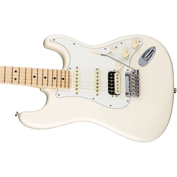 Электрогитара Fender American Professional Stratocaster HSS Shawbucker MN Olympic White