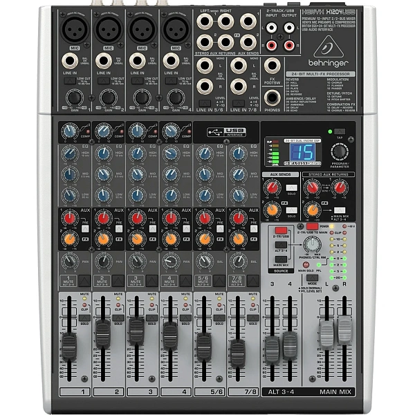 Микшерный пульт Behringer X1204USB