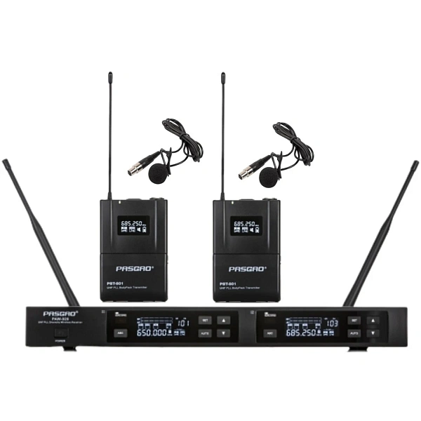 Радиосистема Pasgao PAW-920 Rx_2x PBT-801 TxB