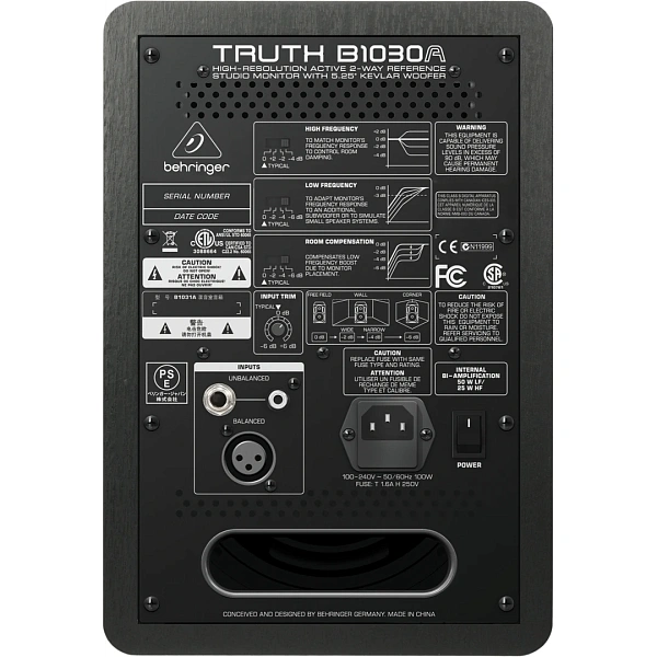 Студийный монитор Behringer B1030A