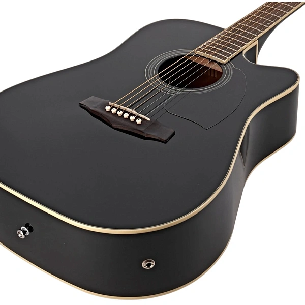 Электроакустическая гитара Ibanez PF15ECE-BK