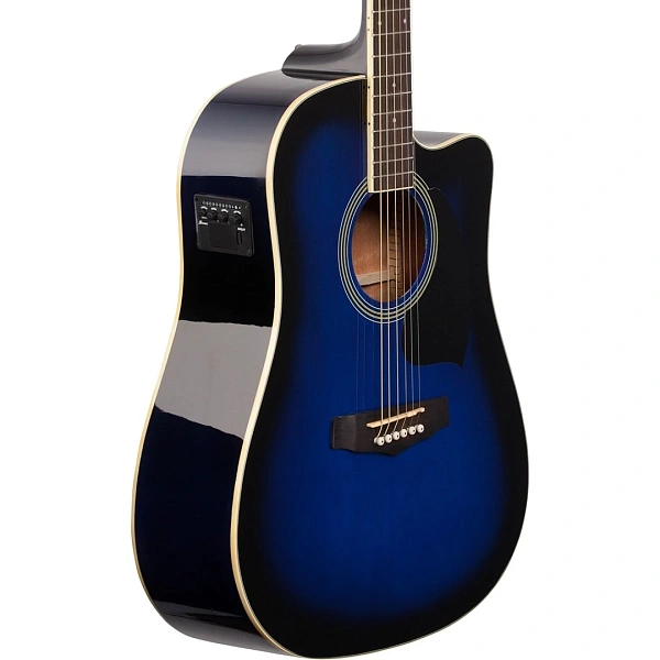 Электроакустическая гитара Ibanez PF15ECE-TBS