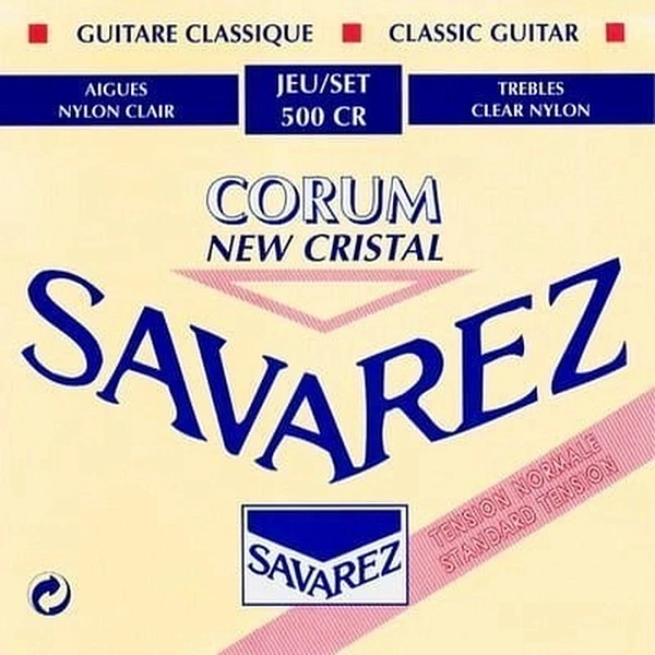 Струны для классической гитары Savarez 500CR New Cristal Corum Normale