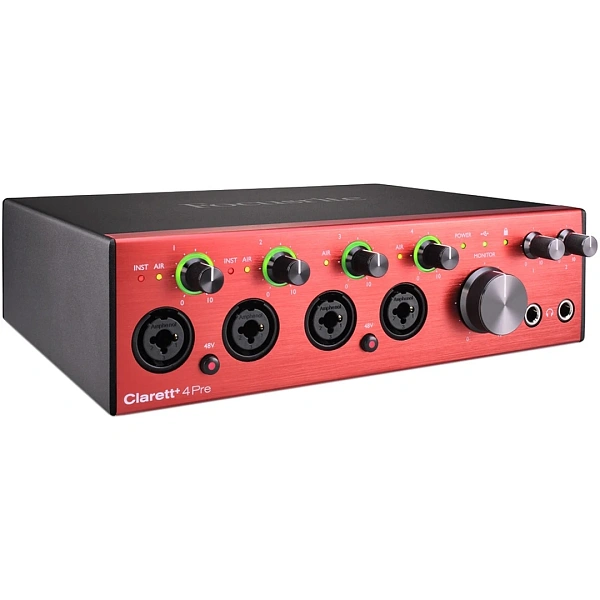 Аудиоинтерфейс Focusrite Clarett+ 4Pre