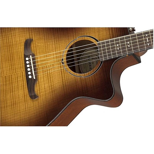 Электроакустическая гитара Fender FA-345CE LRL 3-Tone Tea Burst