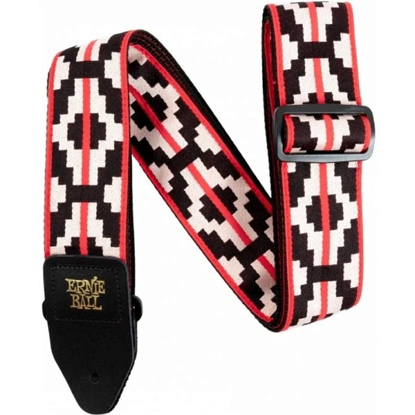 Ремень для гитары Ernie Ball Ristra Red Jacquard 5322