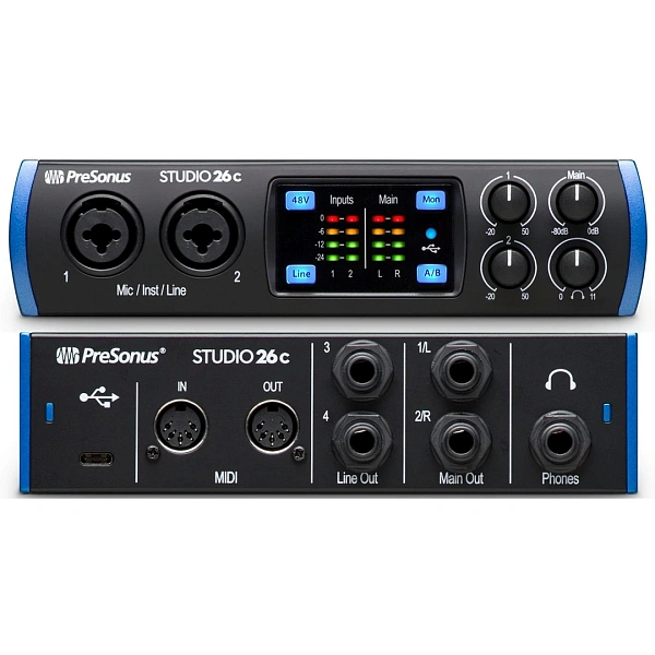 Аудиоинтерфейс Presonus Studio 26C
