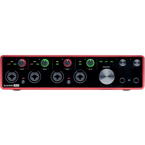 Аудиоинтерфейс Focusrite Scarlett 18i8 3rd gen