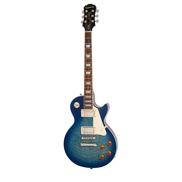Электрогитара Epiphone Les Paul Standard Plus Top Pro Trans Blue