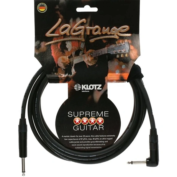 Инструментальный кабель Klotz LAPR0300