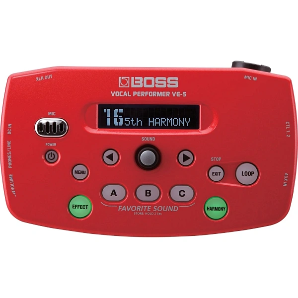 Вокальный процессор Boss VE-5-RD