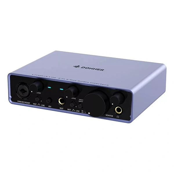 Аудиоинтерфейс Donner Livejack 2x2