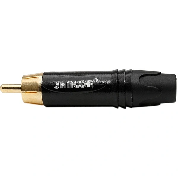 Разъём RCA Shnoor SRCM-G-B