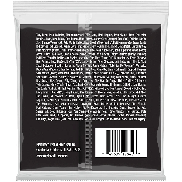 Струны для бас-гитары Ernie Ball 2842 50-105