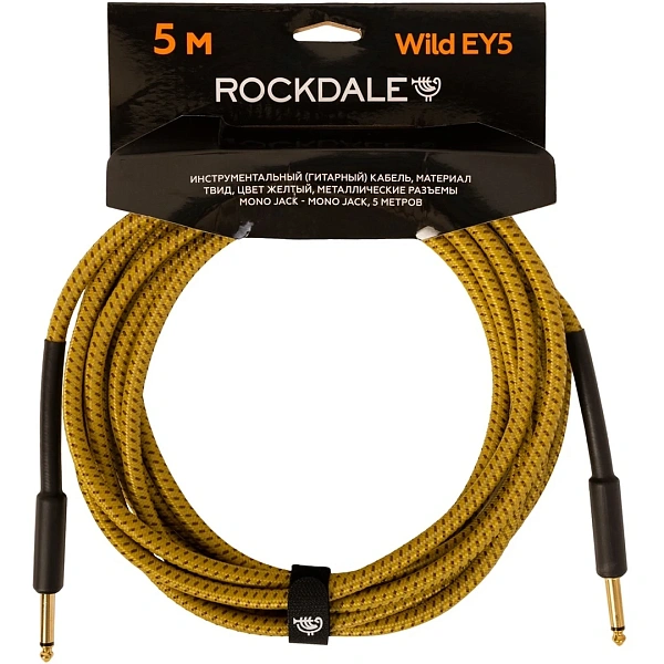 Инструментальный кабель Rockdale Wild EY5