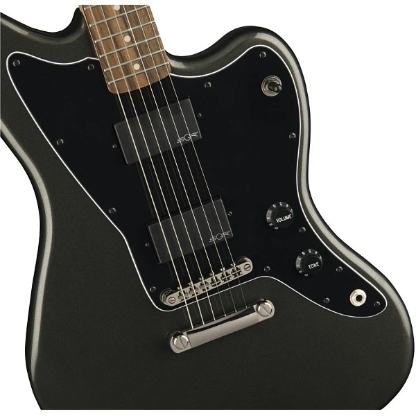 Электрогитара Fender Squier Contemporary Active Jazzmaster HH ST LRL Graphite Metallic