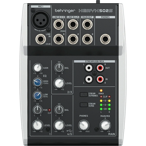 Микшерный пульт Behringer XENYX 502S