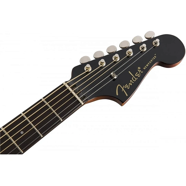 Электроакустическая гитара Fender Newporter Player WN Jetty Black