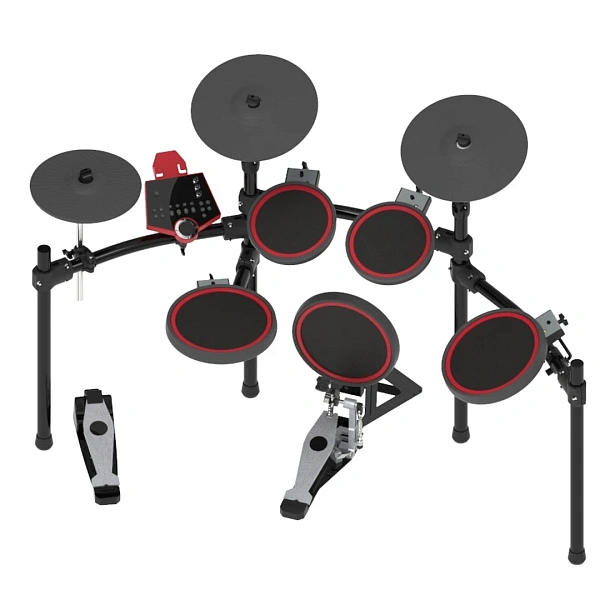 Электронная ударная установка Ldrums MK-7V-Red