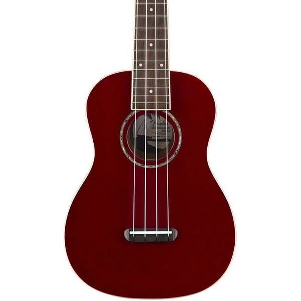 Укулеле Fender Zuma Concert Ukulele Candy Apple Red WN