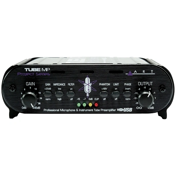 Предусилитель для микрофона ART Tube MP USB PS