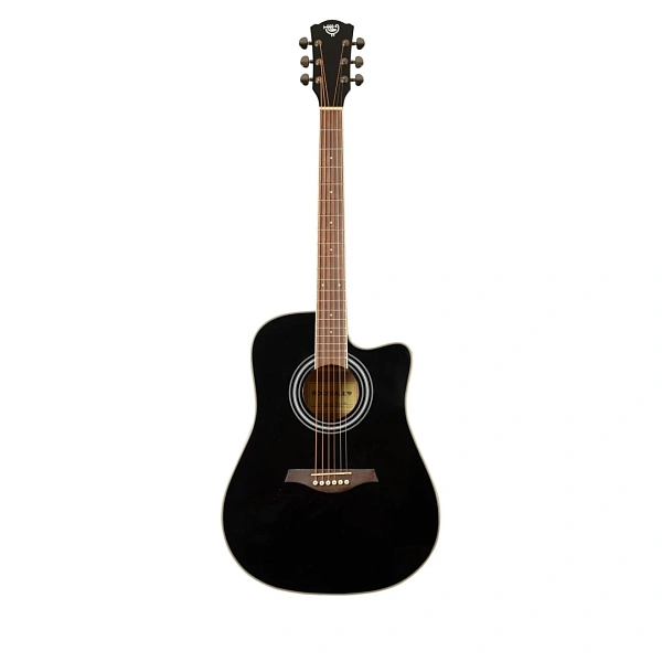 Акустическая гитара Rockdale Aurora D6 C BK Gloss