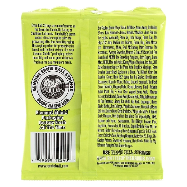 Струны для электрогитар Ernie Ball 2621 10-56