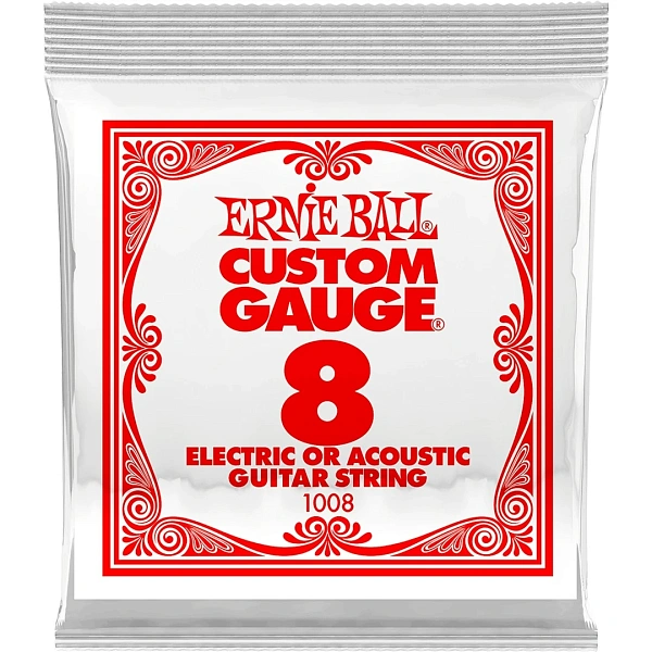 Струна для гитары Ernie Ball 1008