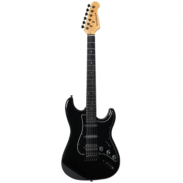Электрогитара Rockdale Stars Black Limited Edition HSS BK