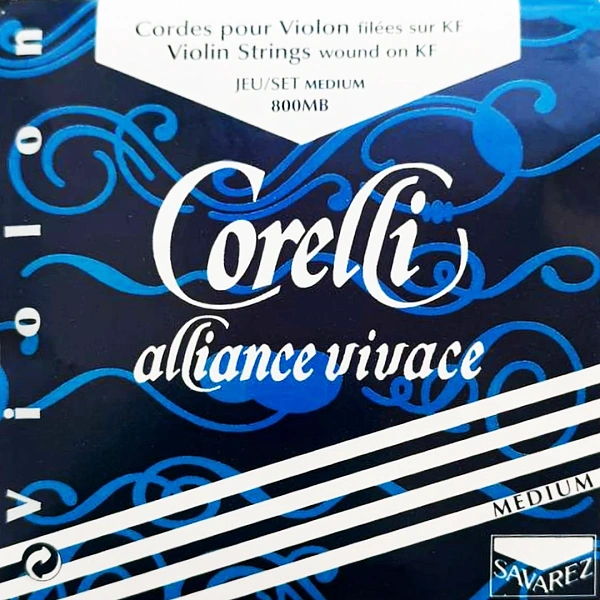 Струны для скрипки 4/4 Savarez Corelli Alliance Medium 800MB 630029