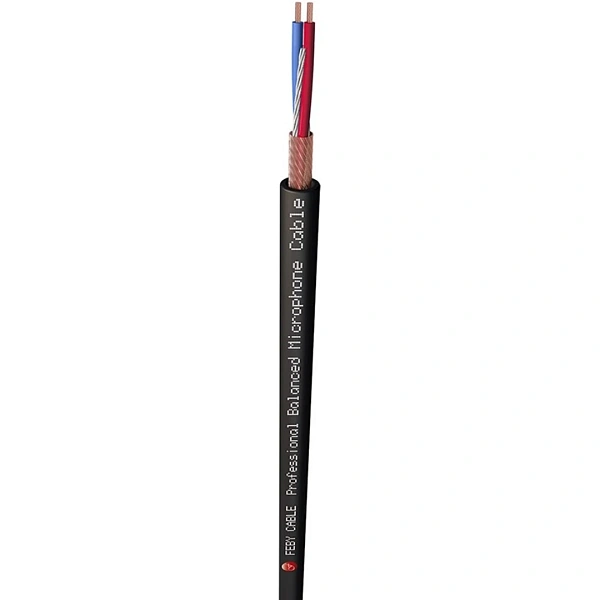 Микрофонный кабель Feby Cable FC250BK-100