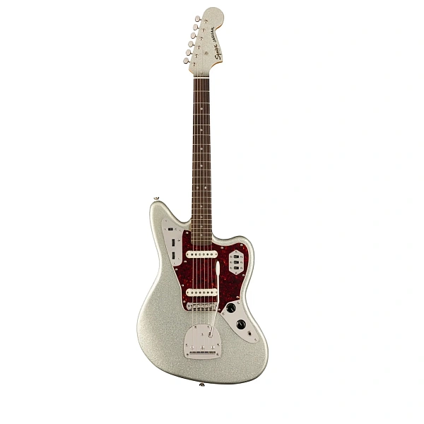 Электрогитара Fender Squier Classic Vibe '60s Jaguar LRL Silver Sparkle