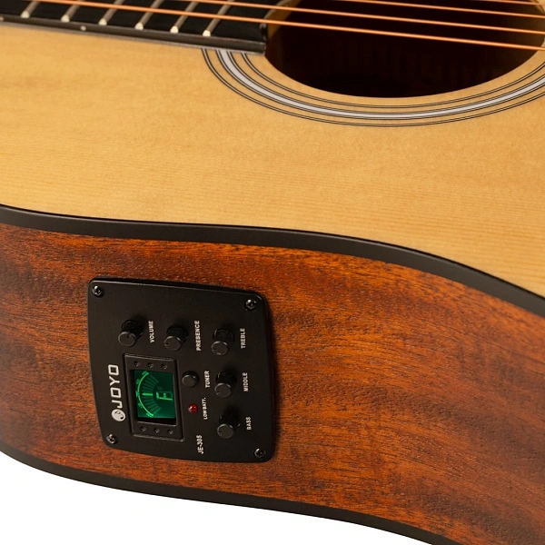 Электроакустическая гитара Rockdale Aurora D3 C NAT E Gloss