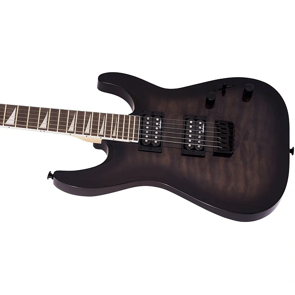 Электрогитара Jackson JS32Q Dinky Arch Top DKA HT AH Transparent Black Burst