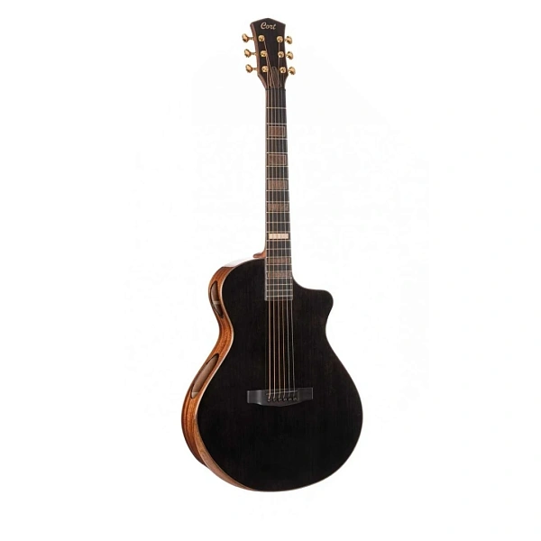 Электроакустическая гитара Cort Modern Black WCASE TBK