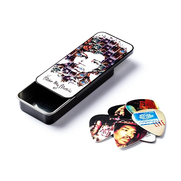 Набор медиаторов Dunlop JHPT07M Jimi Hendrix Hear My Music